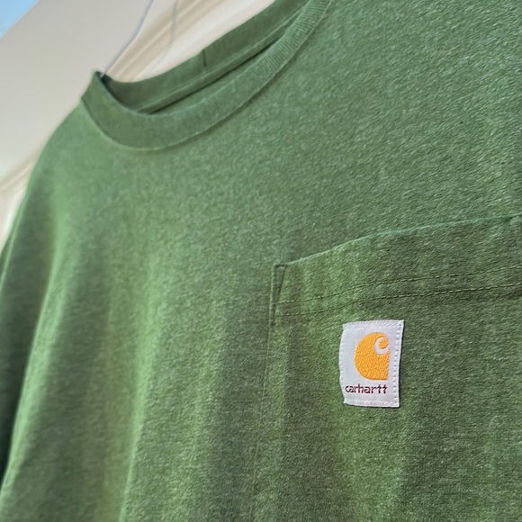 Carhartt Green Long Sleeve Shirt - Picture 2 of 3